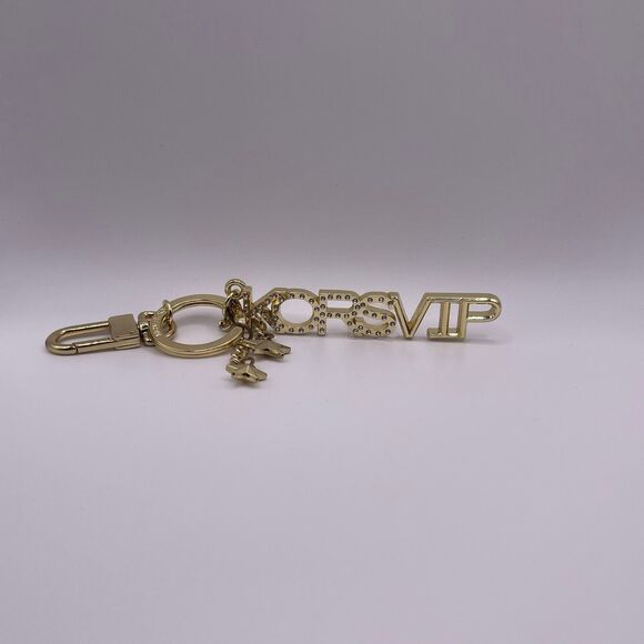Michael Kors Crystal Embellished 'Kors VIP' Charm Keychain - Picture 9 of 11